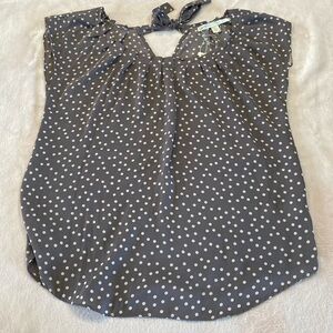 NEW Lauren Conrad‎ Polkadot Blouse Small
